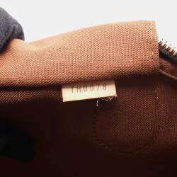 Pre Owned Louis Vuitton Montorgueil PM Brown Monogram Canvas Shoulder Bag