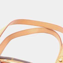 Pre Owned Louis Vuitton Montorgueil PM Brown Monogram Canvas Shoulder Bag