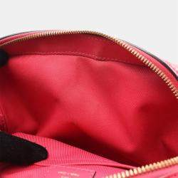 Pre Owned Louis Vuitton Saintonge Brown Monogram Canvas Crossbody Bag