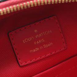 Pre Owned Louis Vuitton Saintonge Brown Monogram Canvas Crossbody Bag
