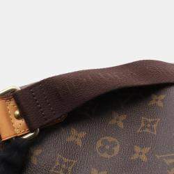 Pre Owned Louis Vuitton Pochette Valmy Brown Monogram Canvas Crossbody Bag
