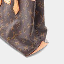 Pre Owned Louis Vuitton Wilshire PM Brown Monogram Canvas Tote Bag