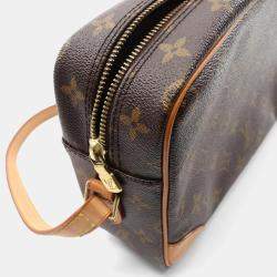Pre Owned Louis Vuitton Trocadero 27 Brown Monogram Canvas Shoulder Bag