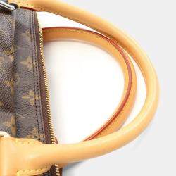 Pre Owned Louis Vuitton Carryall Brown Monogram Canvas Travel Bag