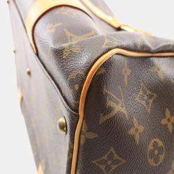 Pre Owned Louis Vuitton Carryall Brown Monogram Canvas Travel Bag