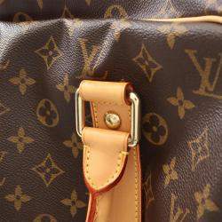 Pre Owned Louis Vuitton Carryall Brown Monogram Canvas Travel Bag