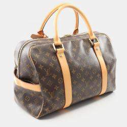 Pre Owned Louis Vuitton Carryall Brown Monogram Canvas Travel Bag
