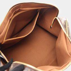 Pre Owned Louis Vuitton Carryall Brown Monogram Canvas Travel Bag