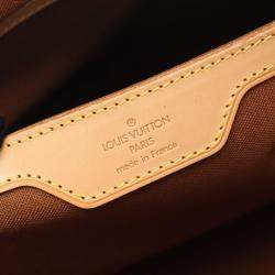 Pre Owned Louis Vuitton Carryall Brown Monogram Canvas Travel Bag