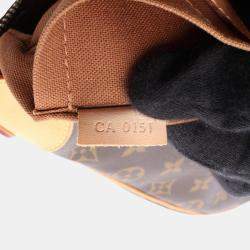 Pre Owned Louis Vuitton Odeon PM Brown Monogram Canvas Crossbody Bag