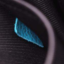 Pre Owned Louis Vuitton Sac Plat Blue Taurillon Leather Messenger Tote Bag