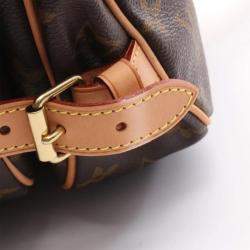 Pre Owned Louis Vuitton Saumur 30 Brown Monogram Canvas Crossbody Bag