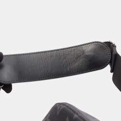 Pre Owned Louis Vuitton Messenger Voyage PM Black Monogram Eclipse Canvas Crossbody Bag