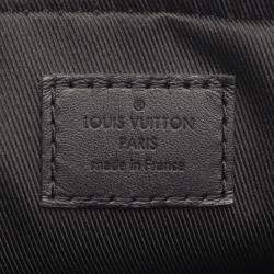 Pre Owned Louis Vuitton Trio Messenger Black Monogram Eclipse Canvas Crossbody Bag