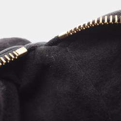 Pre Owned Louis Vuitton Nano Speedy Black Monogram Empreinte Leather Shoulder Bag