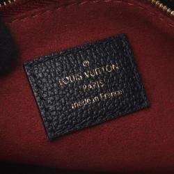 Pre Owned Louis Vuitton OnTheGo PM Black Bicolor Monogram Empreinte Leather Tote Bag