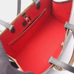 Pre Owned Louis Vuitton OnTheGo MM Brown Monogram Giant Reverse Canvas Tote Bag