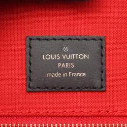 Pre Owned Louis Vuitton OnTheGo MM Brown Monogram Giant Reverse Canvas Tote Bag