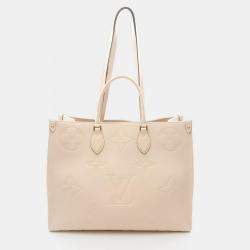 Pre Owned Louis Vuitton OnTheGo GM Monogram Empreinte Leather Tote Bag