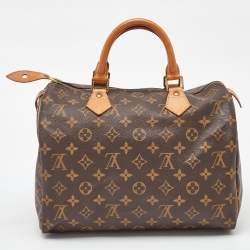 Pre Owned Louis Vuitton Monogram Canvas Speedy 30 Bag