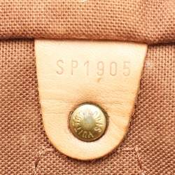 Pre Owned Louis Vuitton Monogram Canvas Speedy 30 Bag