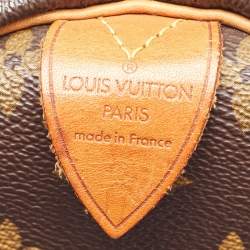 Pre Owned Louis Vuitton Monogram Canvas Speedy 30 Bag