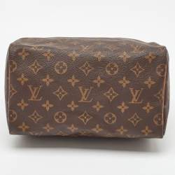 مملوكة مسبقًا حقيبة لوي فيتون سبيدي قماش مونوغرام 25