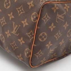مملوكة مسبقًا حقيبة لوي فيتون سبيدي قماش مونوغرام 25