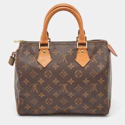 مملوكة مسبقًا حقيبة لوي فيتون سبيدي قماش مونوغرام 25