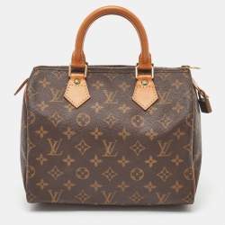 مملوكة مسبقًا حقيبة لوي فيتون سبيدي قماش مونوغرام 25