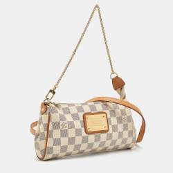 Pre Owned Louis Vuitton Damier Azur Canvas Eva Pochette Bag