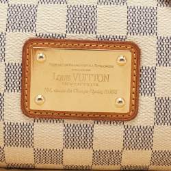 Pre Owned Louis Vuitton Damier Azur Canvas Eva Pochette Bag
