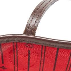 Pre Owned Louis Vuitton Damier Ebene Canvas Neverfull MM Bag