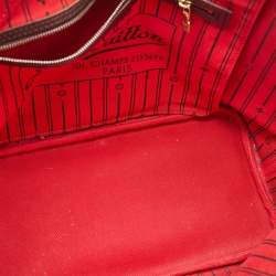 Pre Owned Louis Vuitton Damier Ebene Canvas Neverfull MM Bag
