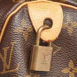 Pre Owned Louis Vuitton Monogram Canvas Speedy 25 Bag