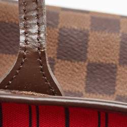 Pre Owned Louis Vuitton Damier Ebene Canvas Neverfull PM Bag