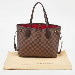 Pre Owned Louis Vuitton Damier Ebene Canvas Neverfull PM Bag
