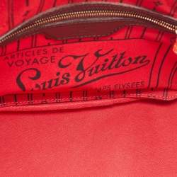 Pre Owned Louis Vuitton Damier Ebene Canvas Neverfull PM Bag