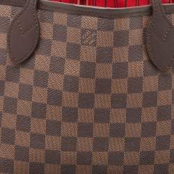 Pre Owned Louis Vuitton Damier Ebene Canvas Neverfull PM Bag