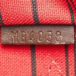 Pre Owned Louis Vuitton Damier Ebene Canvas Neverfull PM Bag