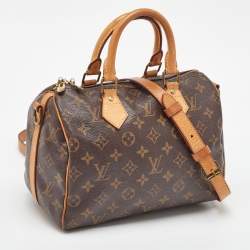 Pre Owned حقيبة لوي فيتون باندوليار سبيدي 25 كانفاس مونوغرامي