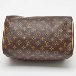 Pre Owned Louis Vuitton Monogram Canvas Speedy 30 Bag