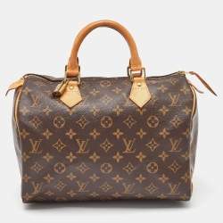 Pre Owned Louis Vuitton Monogram Canvas Speedy 30 Bag