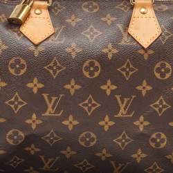 Pre Owned Louis Vuitton Monogram Canvas Speedy 30 Bag