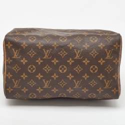 Pre Owned Louis Vuitton Monogram Canvas Speedy 30 Bag
