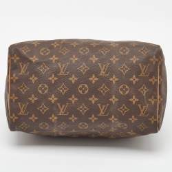 Pre Owned Louis Vuitton Monogram Canvas Speedy 30 Bag