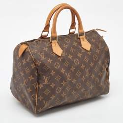 Pre Owned Louis Vuitton Monogram Canvas Speedy 30 Bag