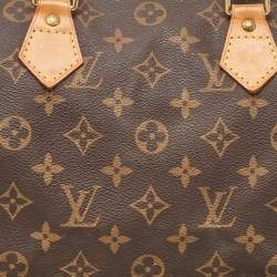Pre Owned Louis Vuitton Monogram Canvas Speedy 30 Bag