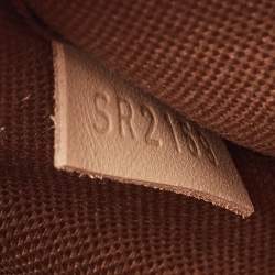 Pre Owned Louis Vuitton Khaki Monogram Canvas Multi Pochette Accessories Bag