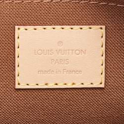 Pre Owned Louis Vuitton Khaki Monogram Canvas Multi Pochette Accessories Bag